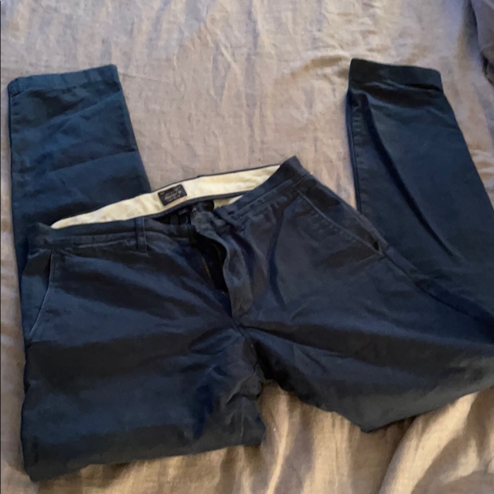 J. Crew 484 “Broken in” blue chinos 30x32